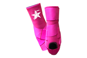 Pink 5 Star Patriot Sport Support Boot - Fronts